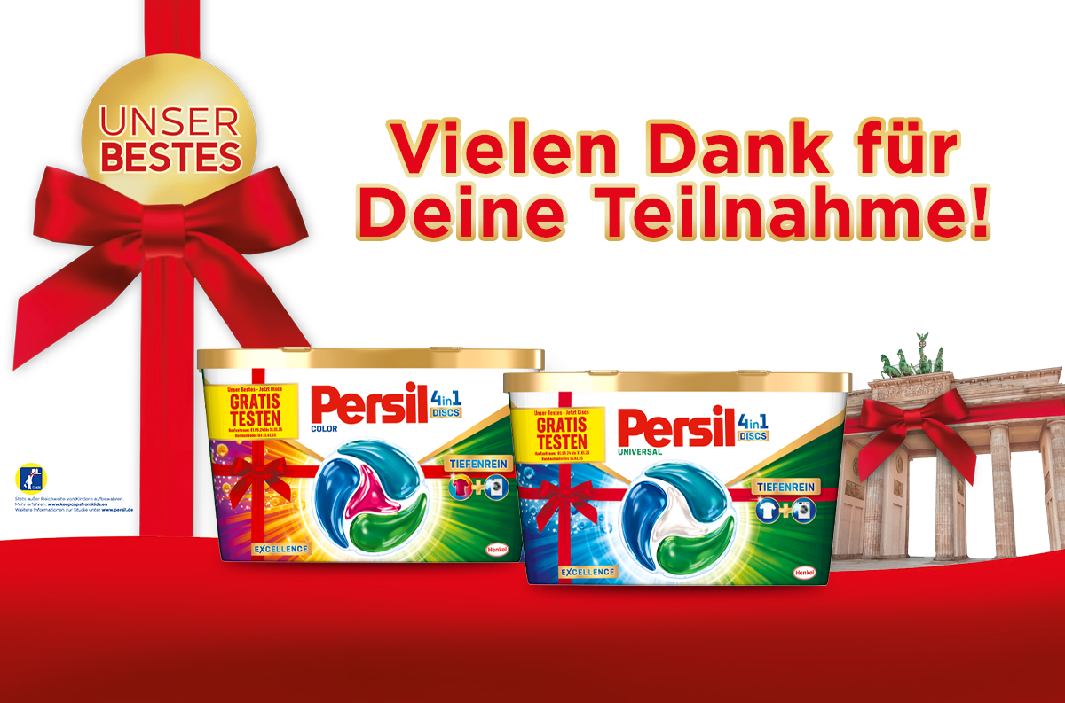 Persil Cashback Aktion