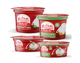 Burrata e Stracciatella Sabelli classica e senza lattosio